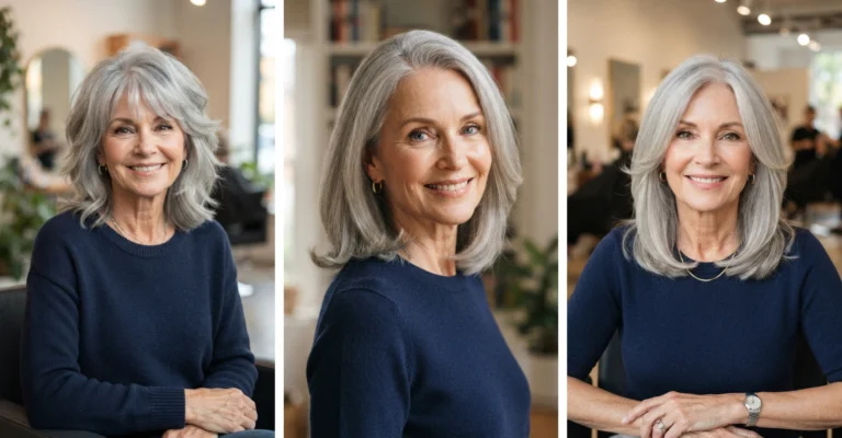 18 Medium-Length Hairstyles for Women Over 60 with Thin Fine Hair