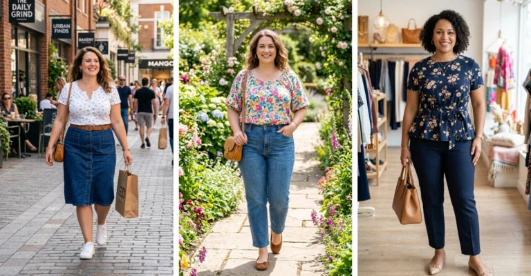 20 Women’s Plus Size Short Sleeve Tops Outfit Ideas for Easy, Flattering Style