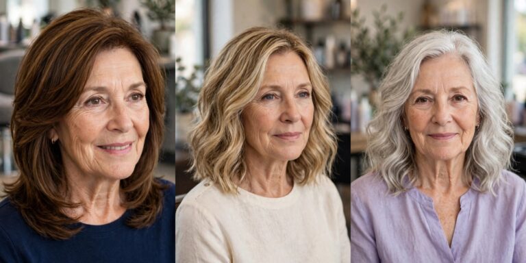 30 Medium Length Hairstyles for Women Over 50 That Flatter Everyone
