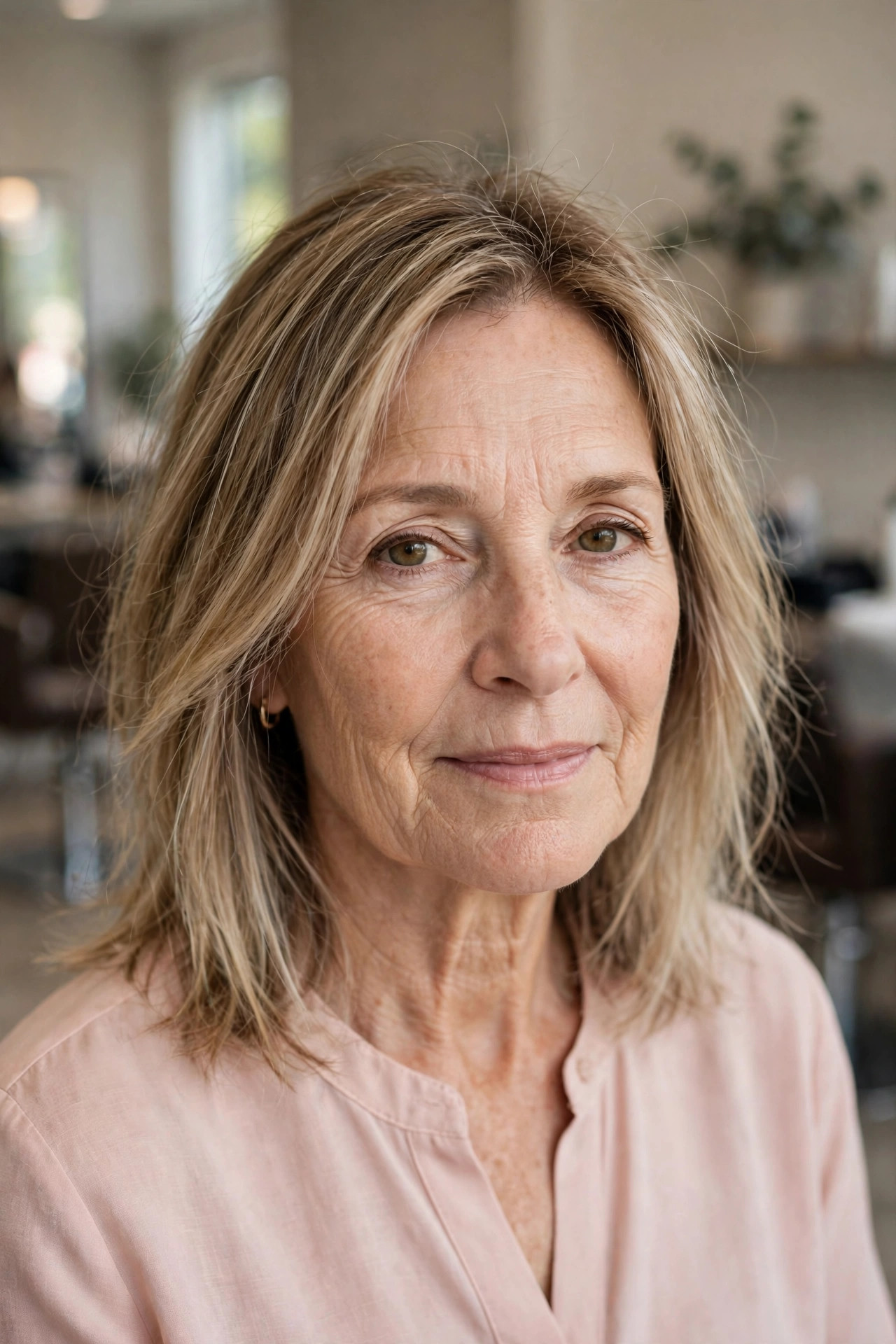 Babylight balayage for fine thin hair, woman over 50