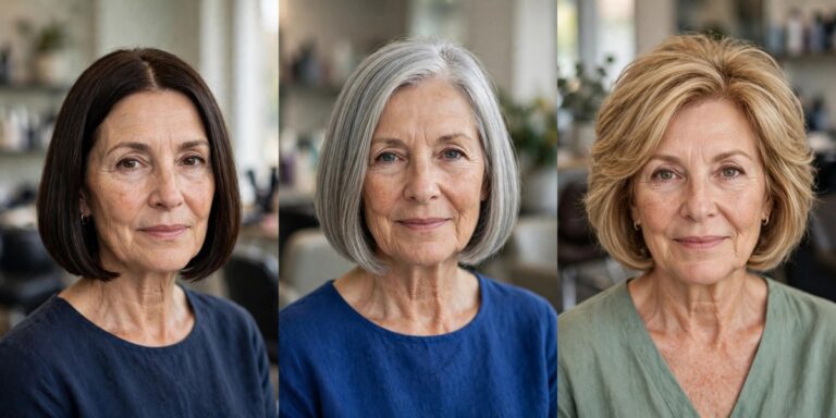 30 Bob Haircuts for Women Over 50 That Never Go Out of Style