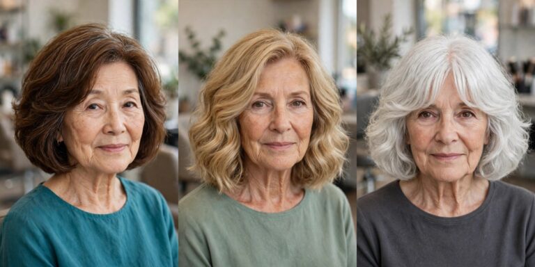 Bob Haircuts for Women Over 60 With Thick Wavy Hair