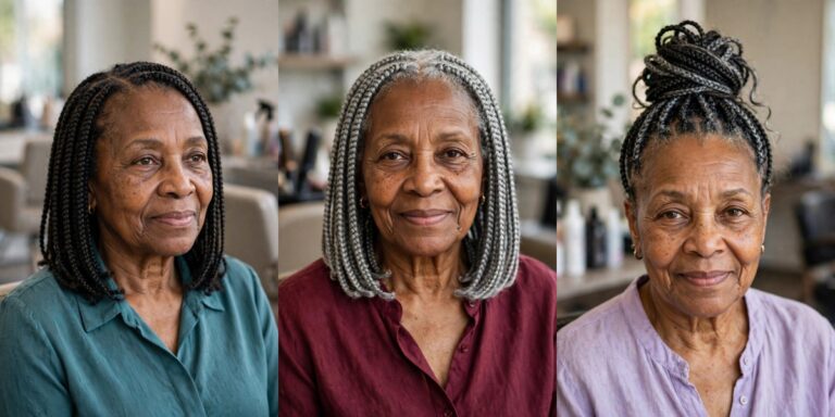Braided Hairstyles for Black Women Over 60 That Are Gentle on Hair