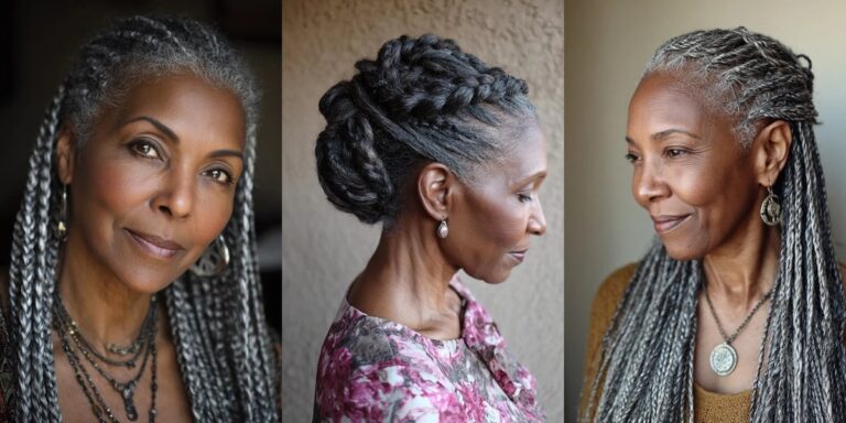 15 Elegant Braided Hairstyles for Older Black Women