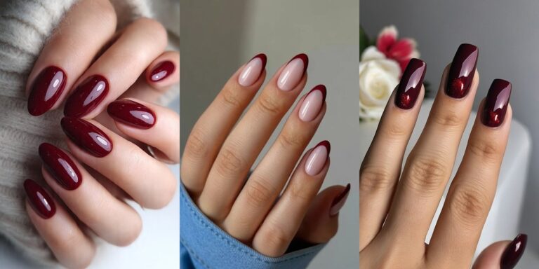 Burgundy Nails: 16 Rich Wine Ideas for Every Season