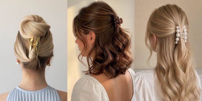 12 Claw Clip Hairstyles for Thin Fine Hair: Volume That Holds