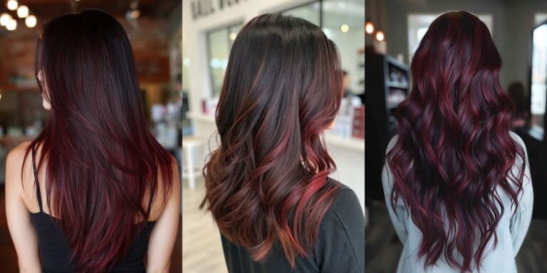 Cherry Cola Balayage Ideas: 14 Rich Looks for Dark Hair