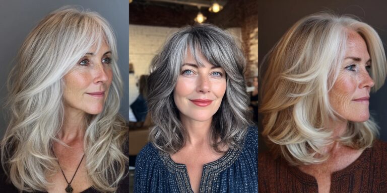 16 Layered Hairstyles for Women Over 60 With Longer Lengths
