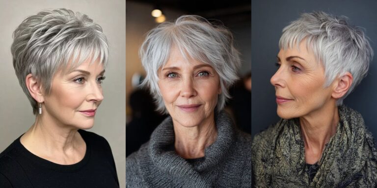 18 Short Shag Haircuts for Women Over 60 (Easy & Flattering)