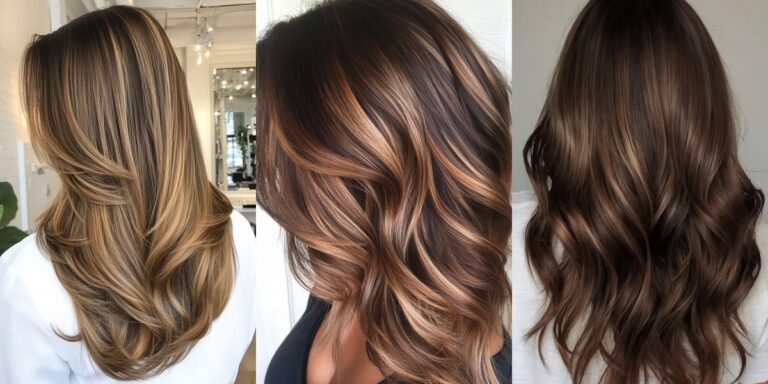 Sun-Kissed Balayage for Brunettes: 12 Glowy Brown Hair Ideas