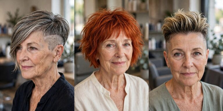 Edgy Haircuts for Women Over 50 Who Love a Bold Look