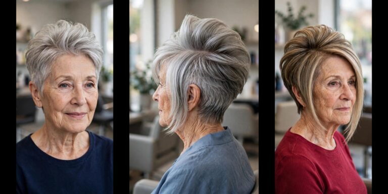 Face-Lifting Haircuts for Women Over 60 That Add Lift