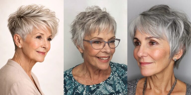 19 Feathered Pixie Cuts for Women Over 70 With Thin Hair