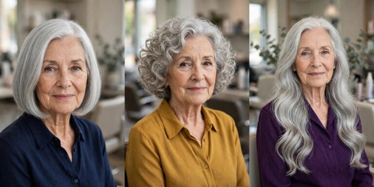 Gray Hairstyles for Women Over 60 That Look Sophisticated