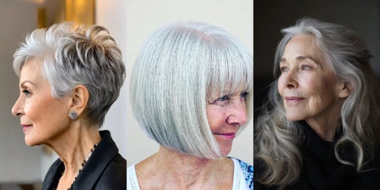 20 Gray Hairstyles for Women Over 70 That Look Polished