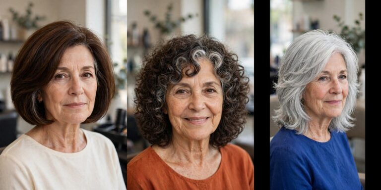 Haircuts for Thick Hair Over 50 That Remove Bulk Beautifully