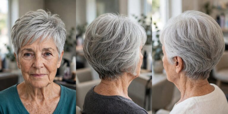 Hairstyles to Hide a Thinning Crown Over 60