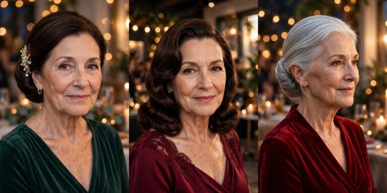 Holiday Party Hairstyles for Women Over 50 That Shine