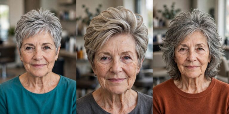 Layered Haircuts for Women Over 60 That Add Lift