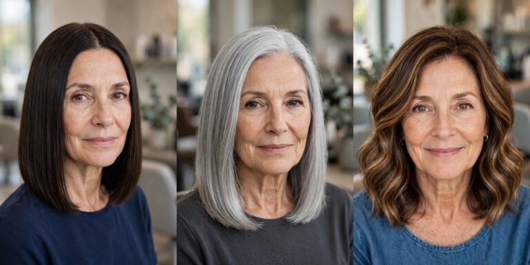 Lob Haircuts for Women Over 50 That Look Polished and Easy
