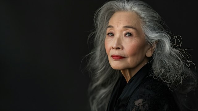 Woman over 70 with long Waves With a Soft, Open Face — long hairstyle inspiration for women over 70