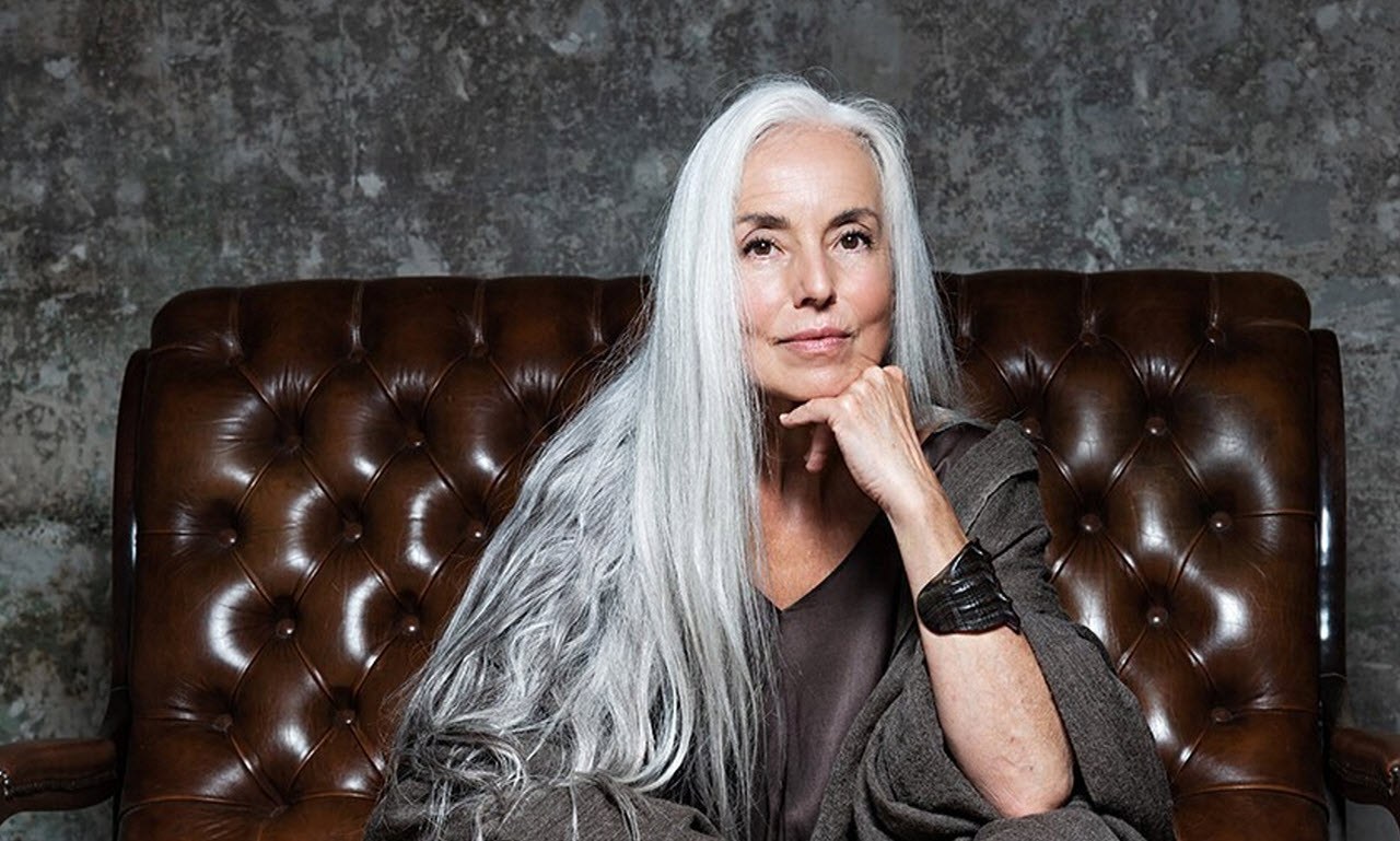 Woman over 70 with long Feathered Layers That Move Lightly — long hairstyle inspiration for women over 70