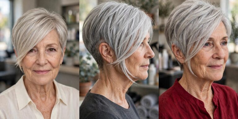 Long Pixie Haircuts for Women Over 50 Who Want a Soft Look