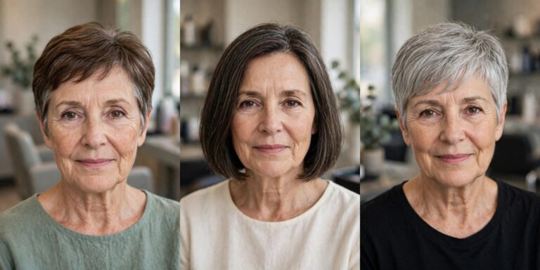 Low Maintenance Haircuts for Women Over 50 Who Hate Styling