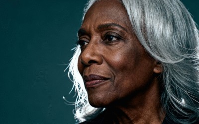 Medium layered haircut for thick hair on a woman over 70 with full dense hair - Layered Medium Cut for Coarse Hair