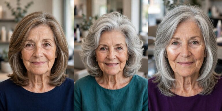 Medium Length Hairstyles for Women Over 60 That Flatter Every Face
