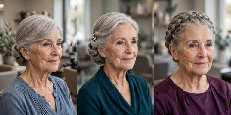 Mother of the Bride Hairstyles for Women Over 60