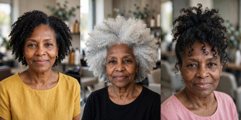 Natural Hairstyles for Black Women Over 50 That Are Easy to Maintain