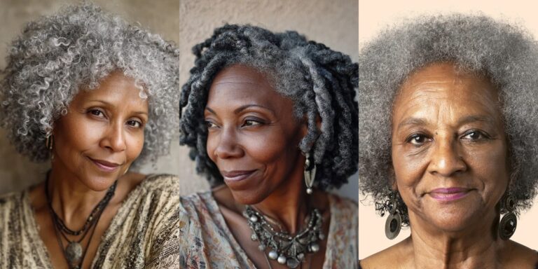 28 Natural Hairstyles for Black Women Over 70