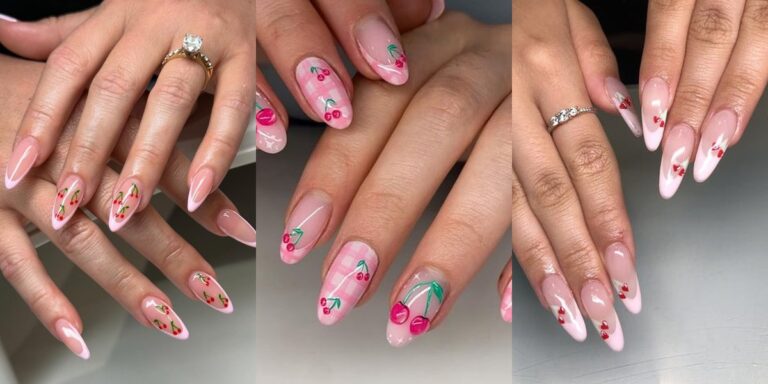 Pink Cherry Nail Ideas: 16 Soft, Sweet Looks for Summer