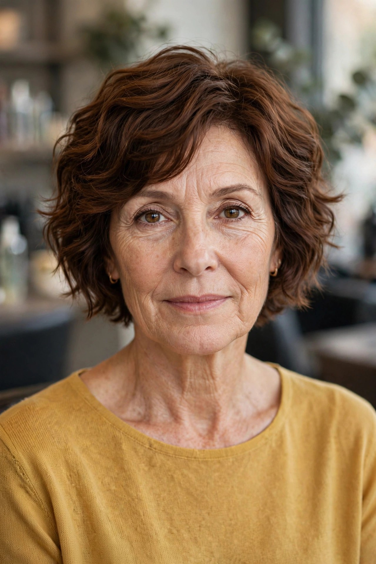 Wavy Pixie Bob - woman over 50