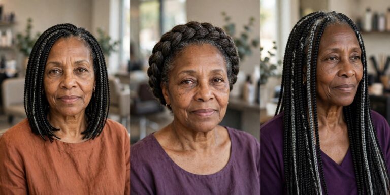 Protective Hairstyles for Black Women Over 50: Braids and Twists