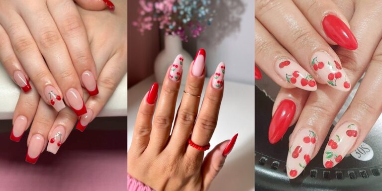 Red Cherry Nail Ideas: 16 Bold, Glossy Looks to Try Now