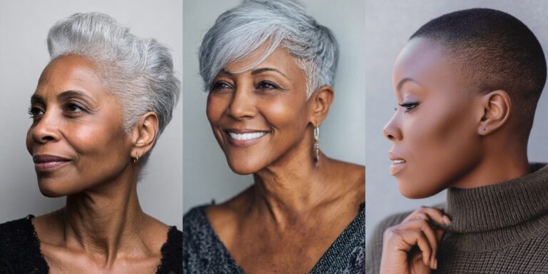 17 Low-Maintenance Shaved Hairstyles for Older Black Women