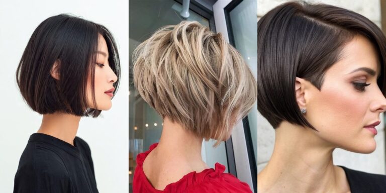 12 Short Bobs for Thin Fine Hair That Flatter a Round Face