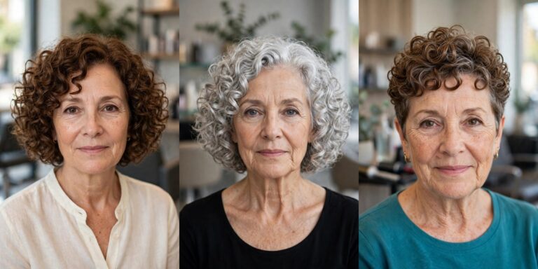 Short Curly Haircuts for Women Over 50 That Are Easy to Manage