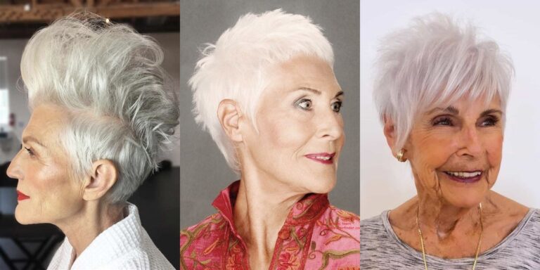 23 Short Easy Haircuts for Women Over 70 That Need Little Styling