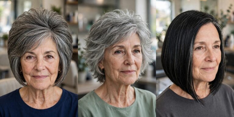 Short Hairstyles for Women Over 50 With Thick Coarse Hair