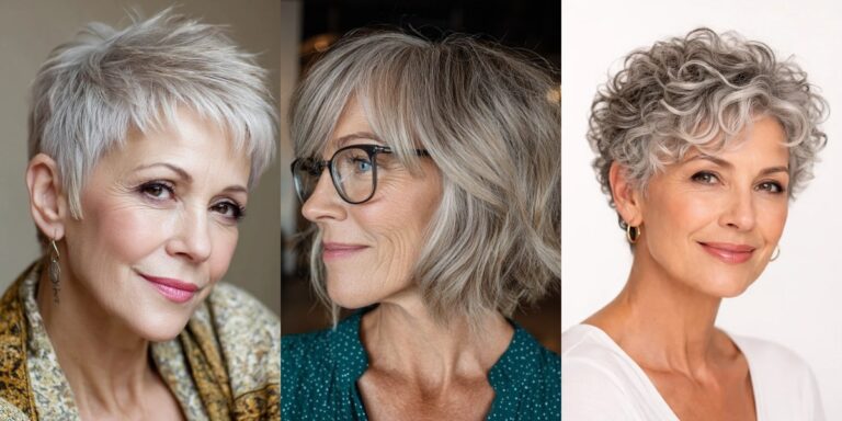 18 Short Hairstyles for Women Over 60 That Grow Out Well