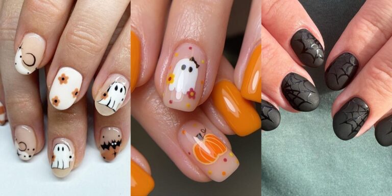 Short Halloween Nail Ideas: 12 Cute-Spooky Looks for Short Nails