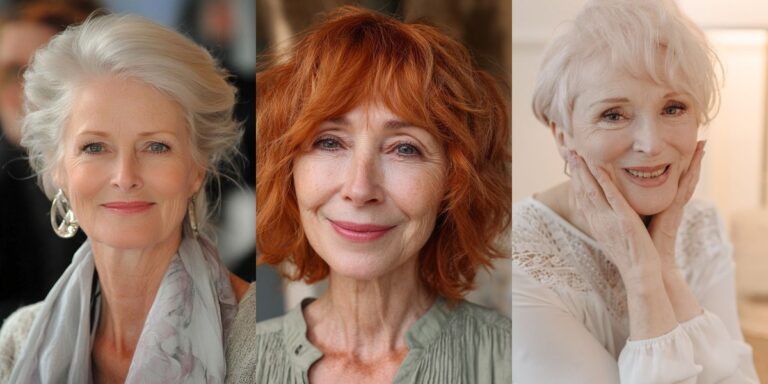 27 Should Women Over 70 Go Gray? Color vs Silver Ideas