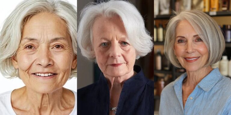 26 Soft Rounded Bob Ideas for Women Over 70