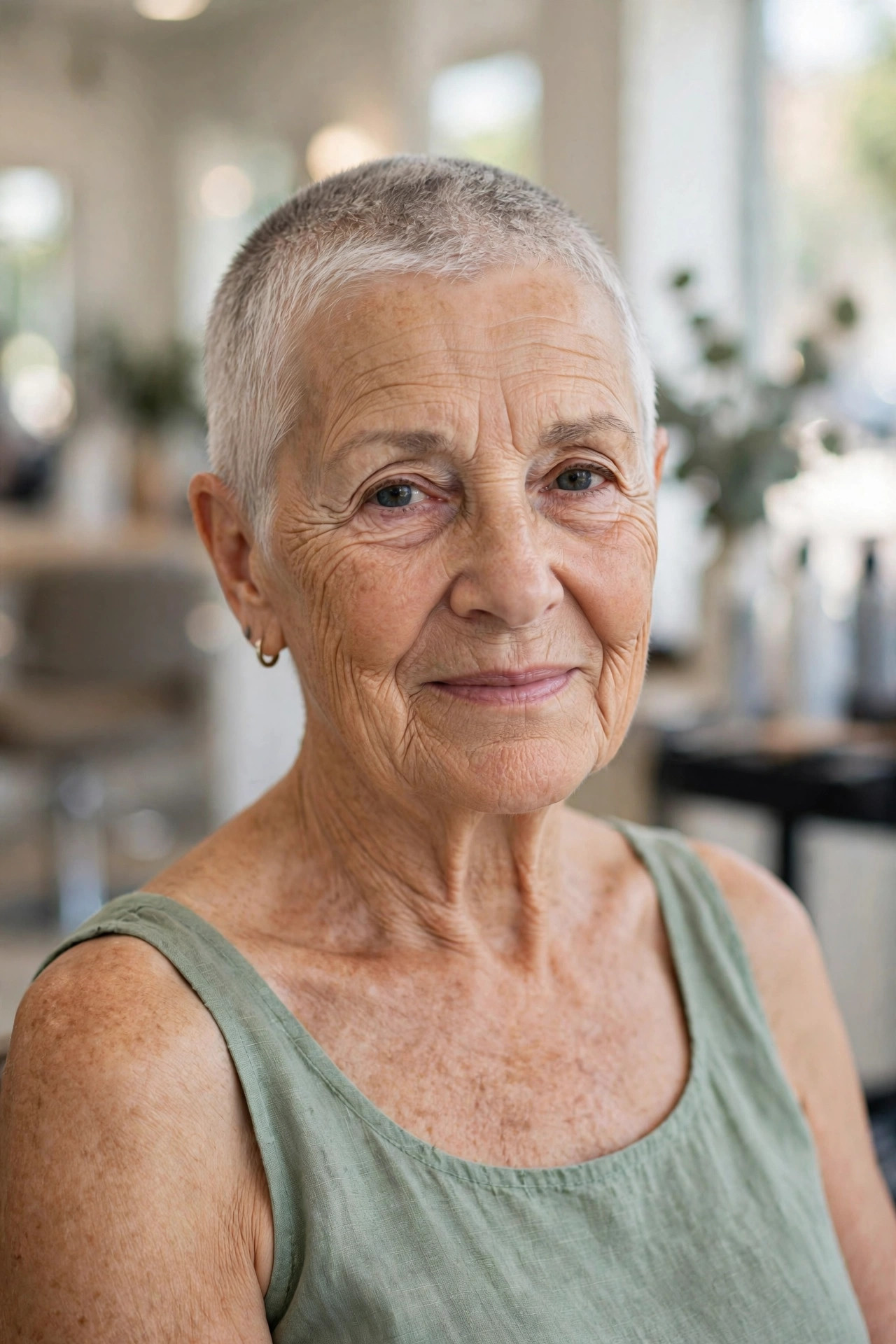 Close-Cropped Cool Crop - summer haircut for women over 60