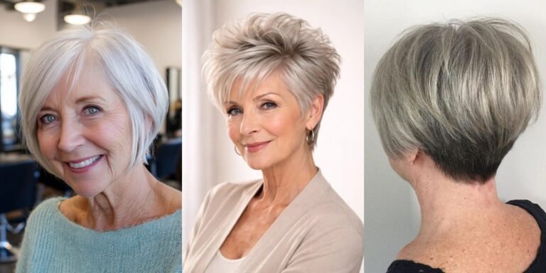 18 Hairstyles for Women Over 70 With Thin Hair That Add Fullness