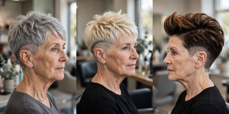 Undercut Pixie Styles for Women Over 50 Who Want Something Different