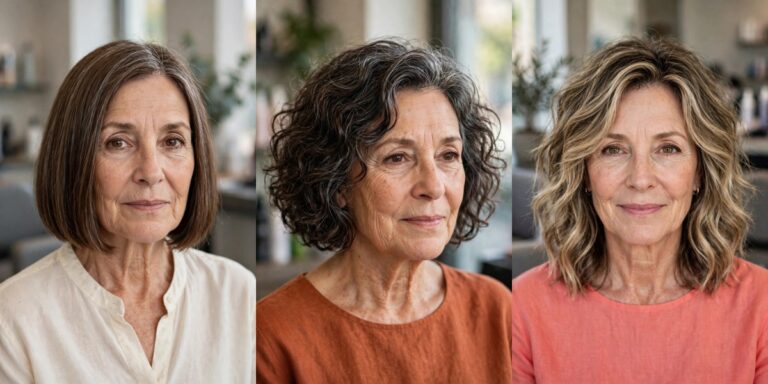 Wash and Wear Haircuts for Women Over 50 That Air Dry Well